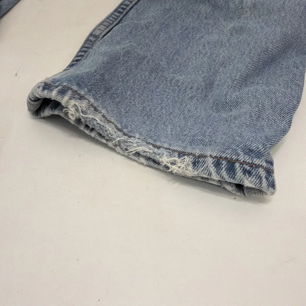 Levi's 550 Jeans Mens 34x31 Blue Denim Light Wash Relaxed Fit
